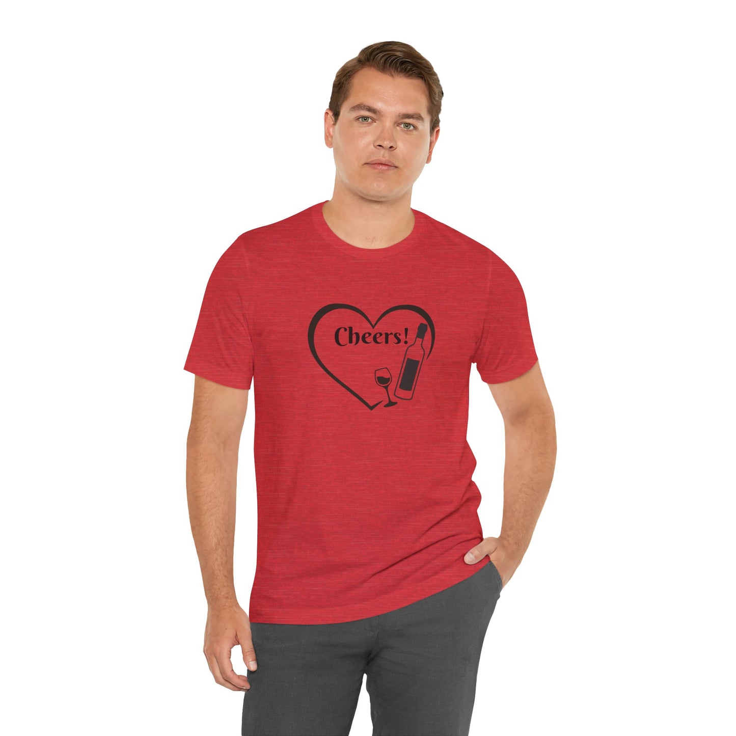 Cheers T-Shirt | Wine Lover | Foodie | Culinary | Unisex