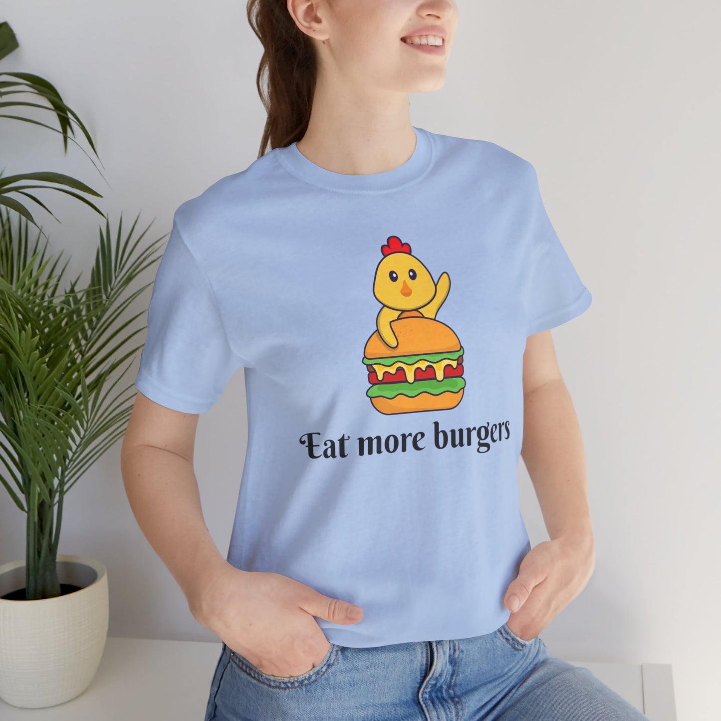 Eat More Burgers T-Shirt | Culinary | Burger Lover | Unisex | Foodie