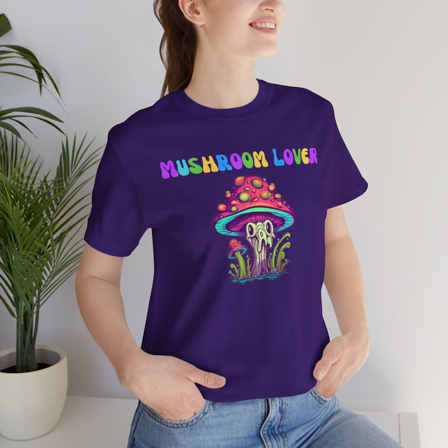 Mushroom Lover T-shirt | Unisex | Foodie | Culinary | Vegan | Vegetarian | Retro | Funny |