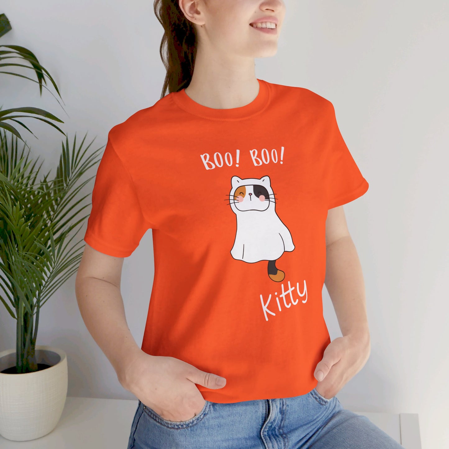 Boo! Boo! Kitty T-Shirt | Halloween | Trick or Treat | Unisex |