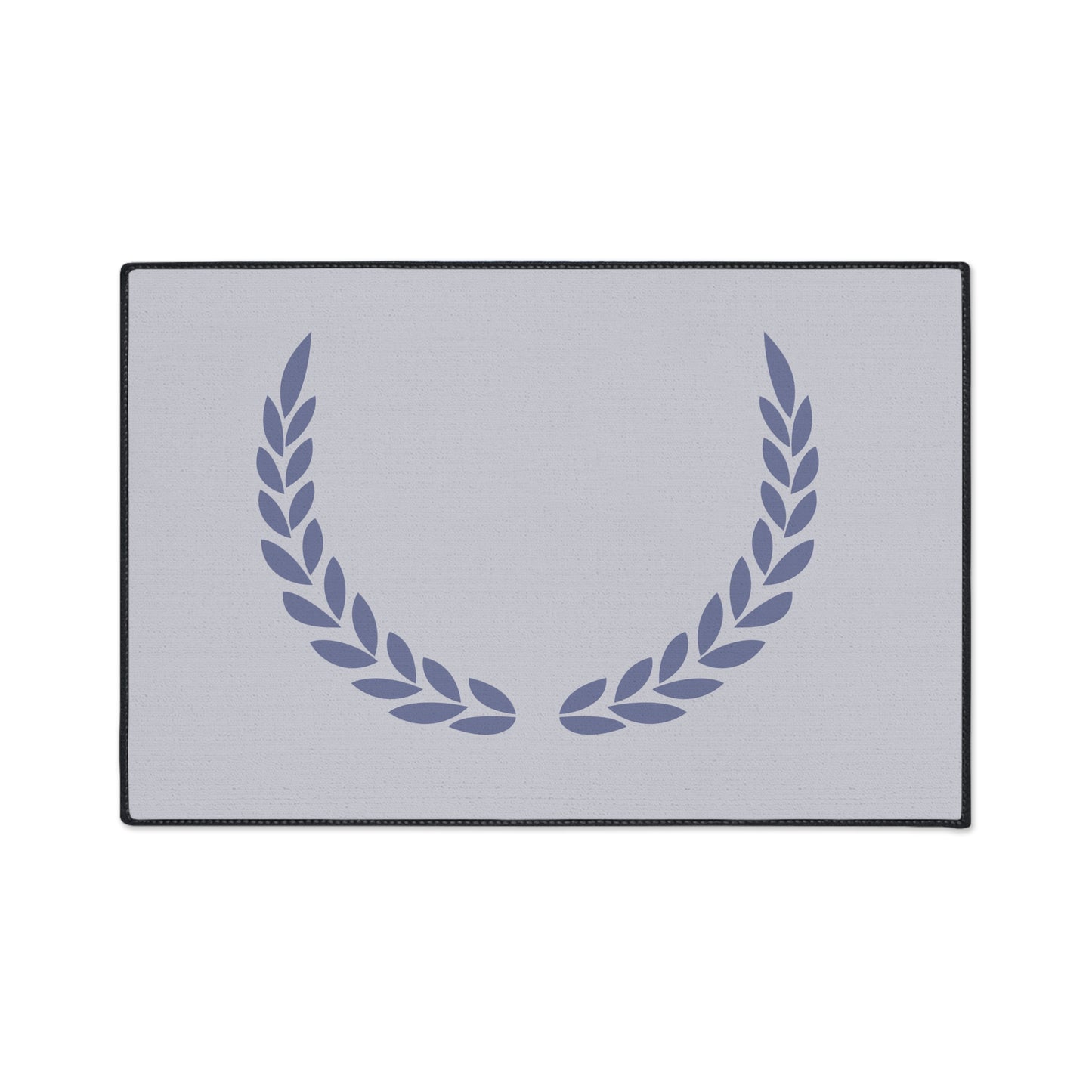 Decorative Heavy Duty Non-Slip Floor Mat Stylish Design Perfect for Entryway Kitchen Décor Grey Leaf Floral Design Rug Bathroom Mat