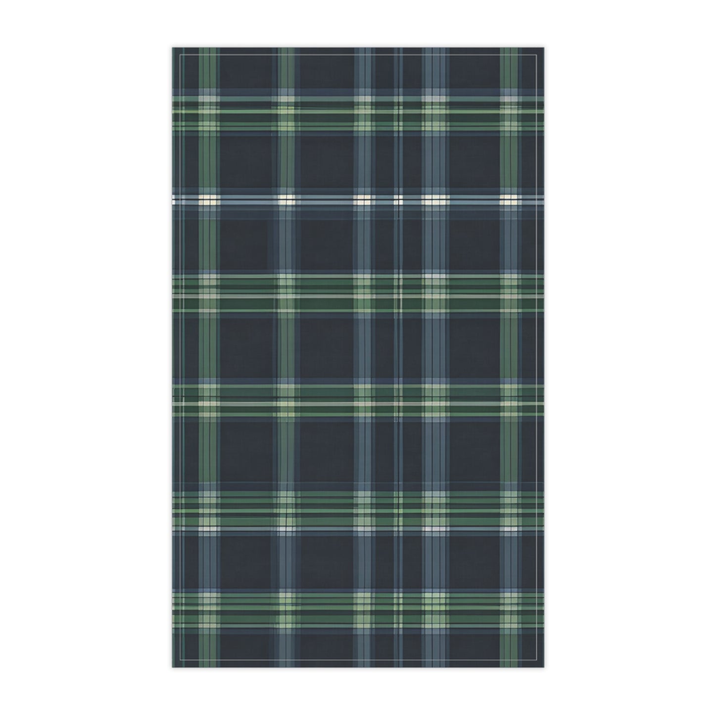 Tartan Plaid Kitchen Tea Towel Pastel Dish Towel Durable Hand Towel Gift for Her Whimsical Home Decor Decorative Kitchen Cotton Twill