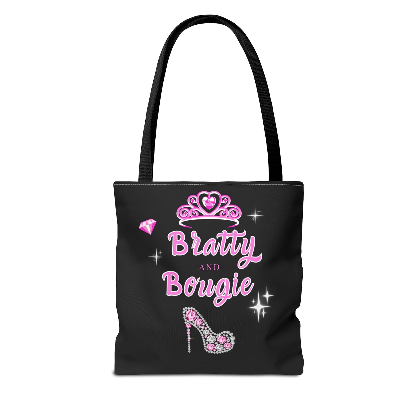 Bratty & Bougie Tote Bag | Carryall | Brat | Empowerment | Women |