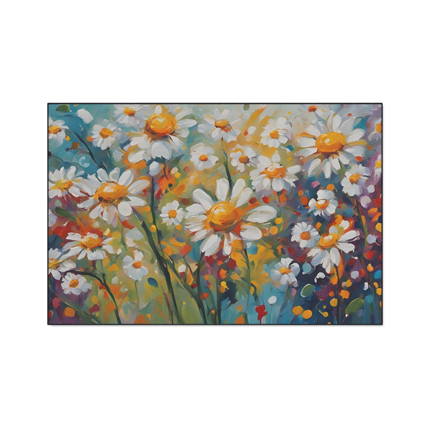 Decorative Heavy Duty Non-Slip Floor Mat Stylish Design Perfect for Entryway Kitchen Décor Garage Rug Coffee Bar Bathroom Floor Door Mat