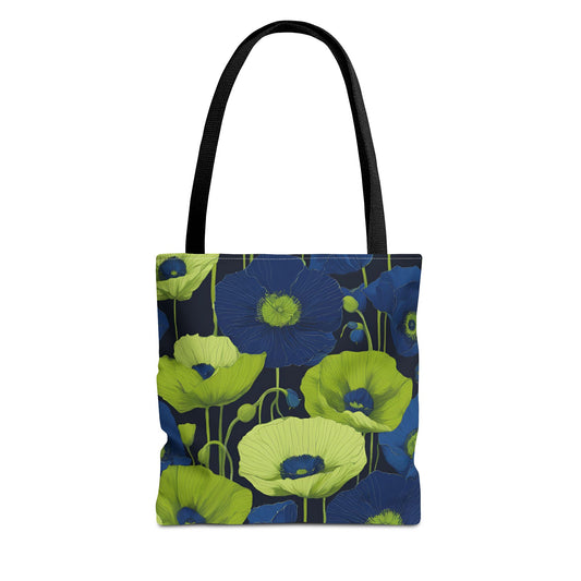 Floral Design Field of Flowers Tote Floral Grocery Wildflower Shopping Bag Cottage Core Gift Bag Boho Bag Poppy Tote Mom Gift
