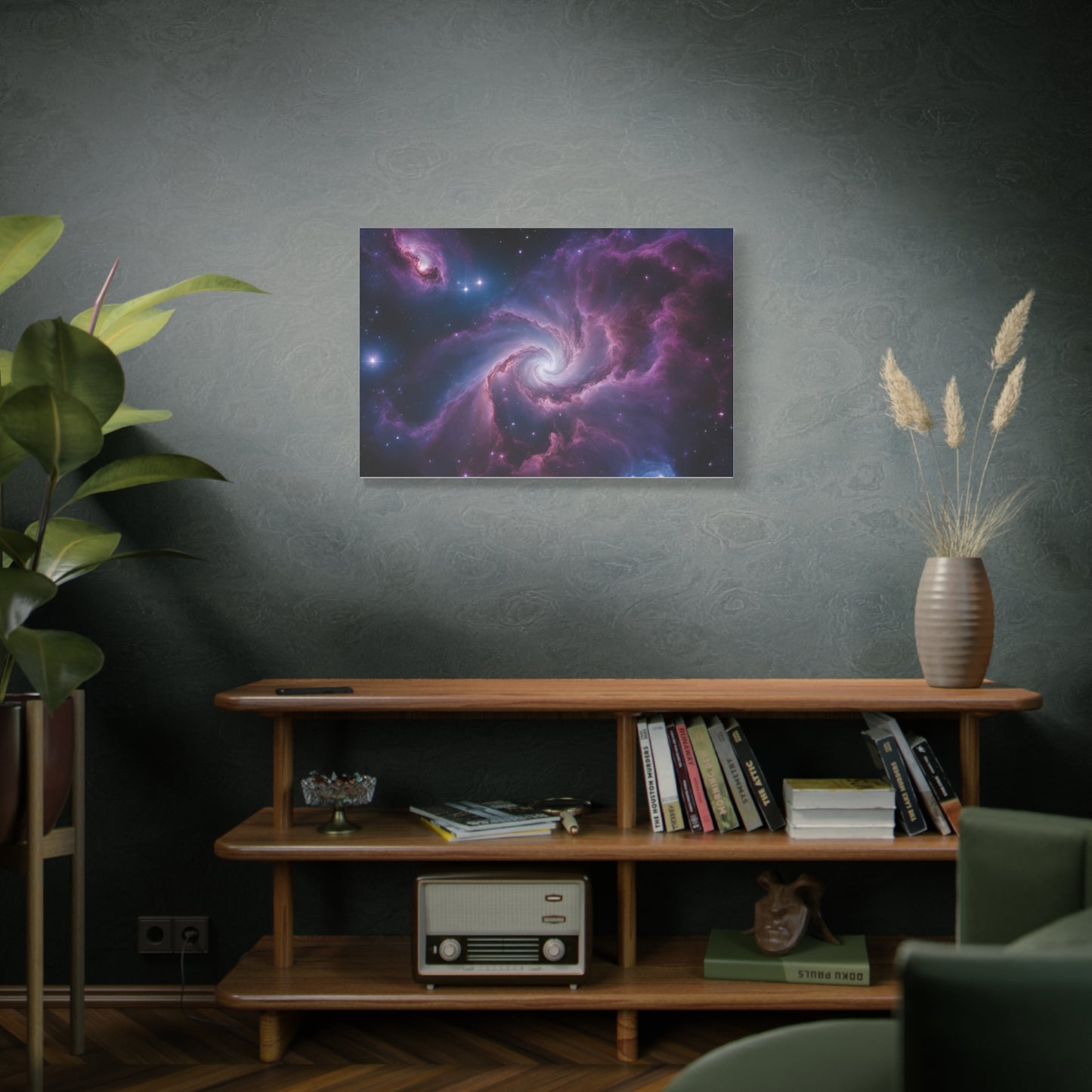 Celestial Print Wall Art | Matte Canvas, Stretched, 1.25" | Outer Space | Night Sky | Starry Night | Sci-fi |