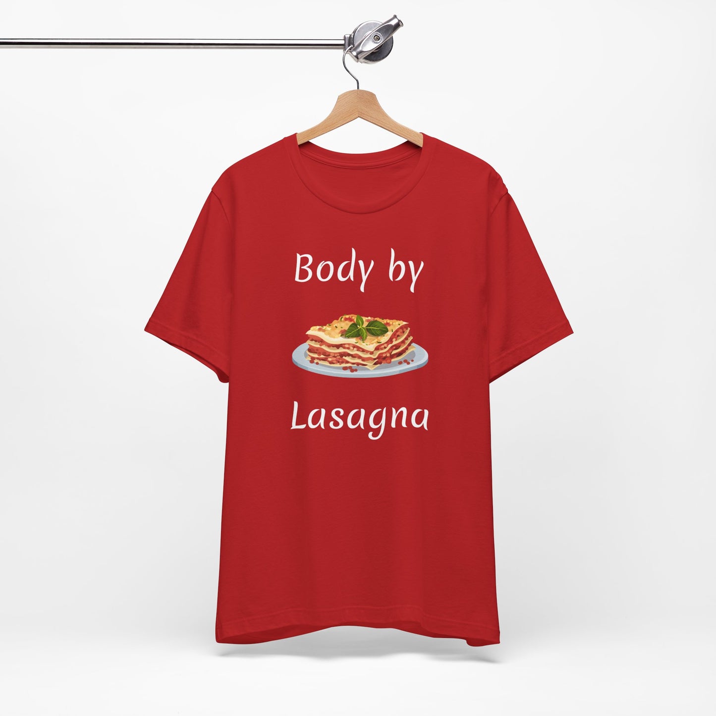 Body by Lasagna T-shirt | Unisex | Funny | Foodie