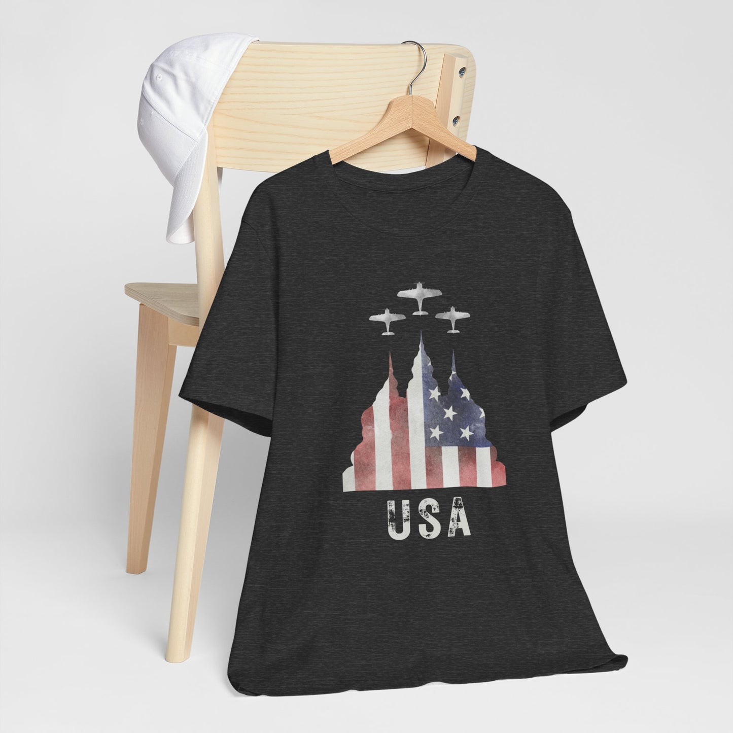 American Flag T-shirt | Americana | Unisex | Memorial Day | 4th of July | Patriotic | USA