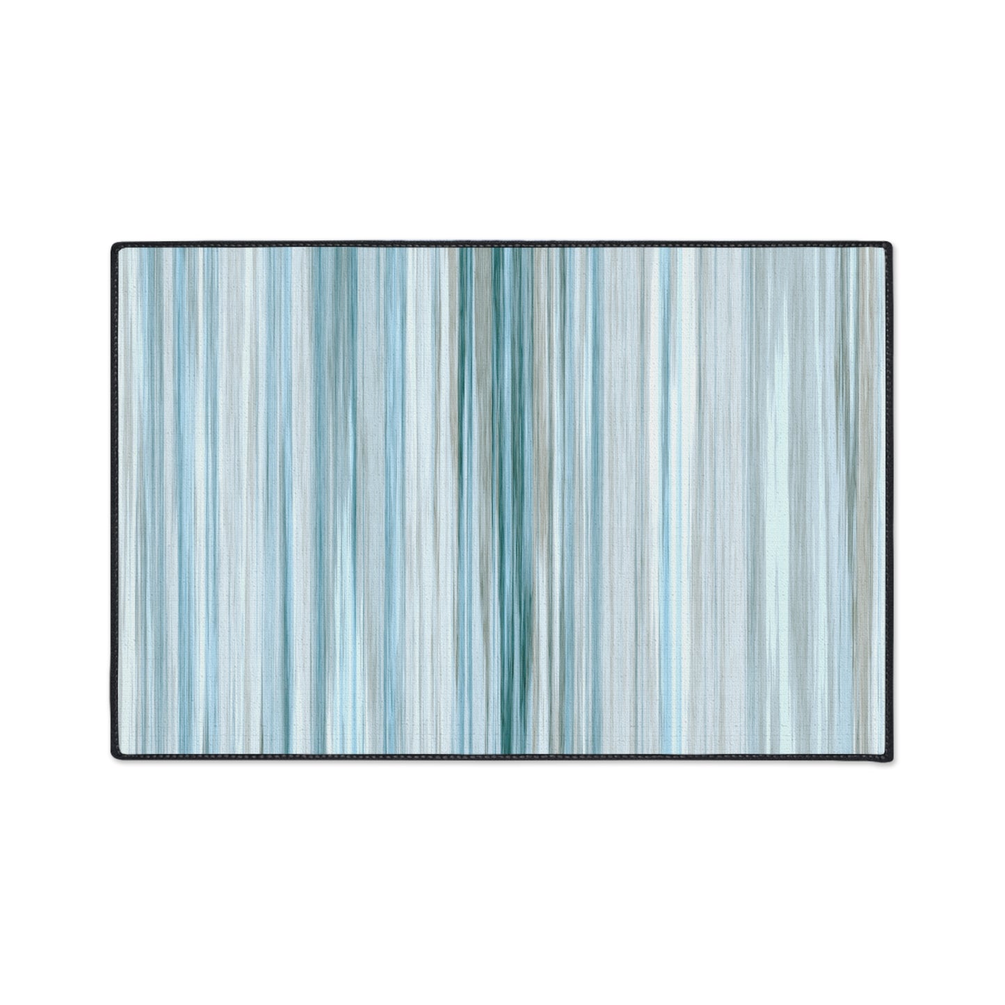 Decorative Heavy Duty Non-Slip Floor Mat Stylish Design Perfect for Entryway Kitchen Décor Beachy Rug Striped Bathroom Floor Door Mat