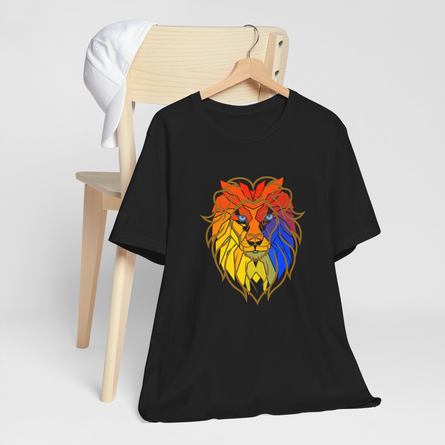 Lion Face T-shirt Unisex Animal Lover African Safari Tee Shirt