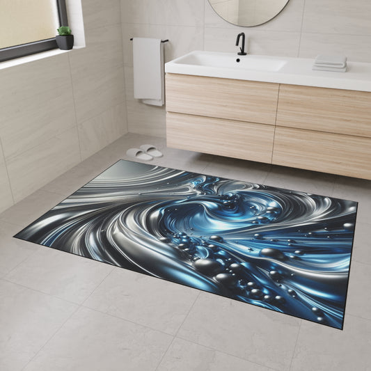 Decorative Heavy Duty Non-Slip Floor Mat Stylish Design Perfect for Entryway Kitchen Décor Garage Rug Coffee Bar Bathroom Floor Door Mat