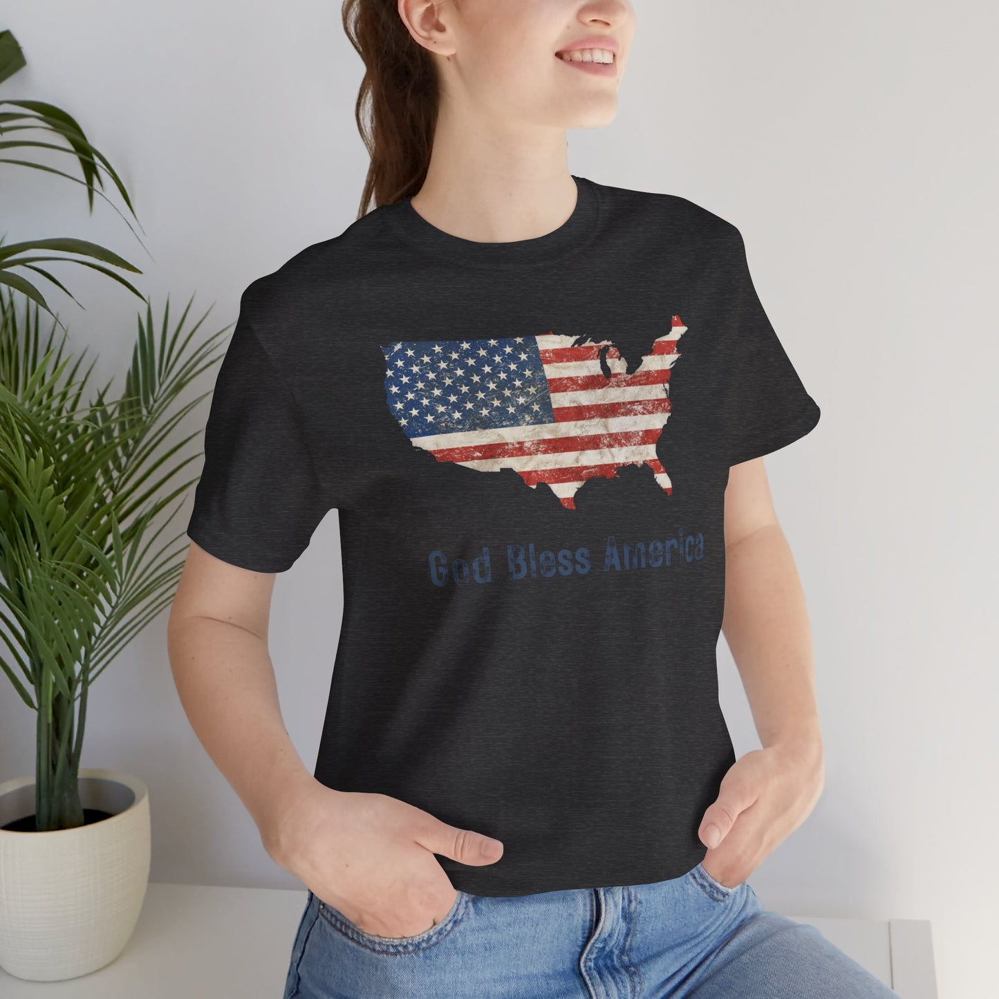 God Bless America T-Shirt | Unisex | Patriotic | Americana | 4th of July |