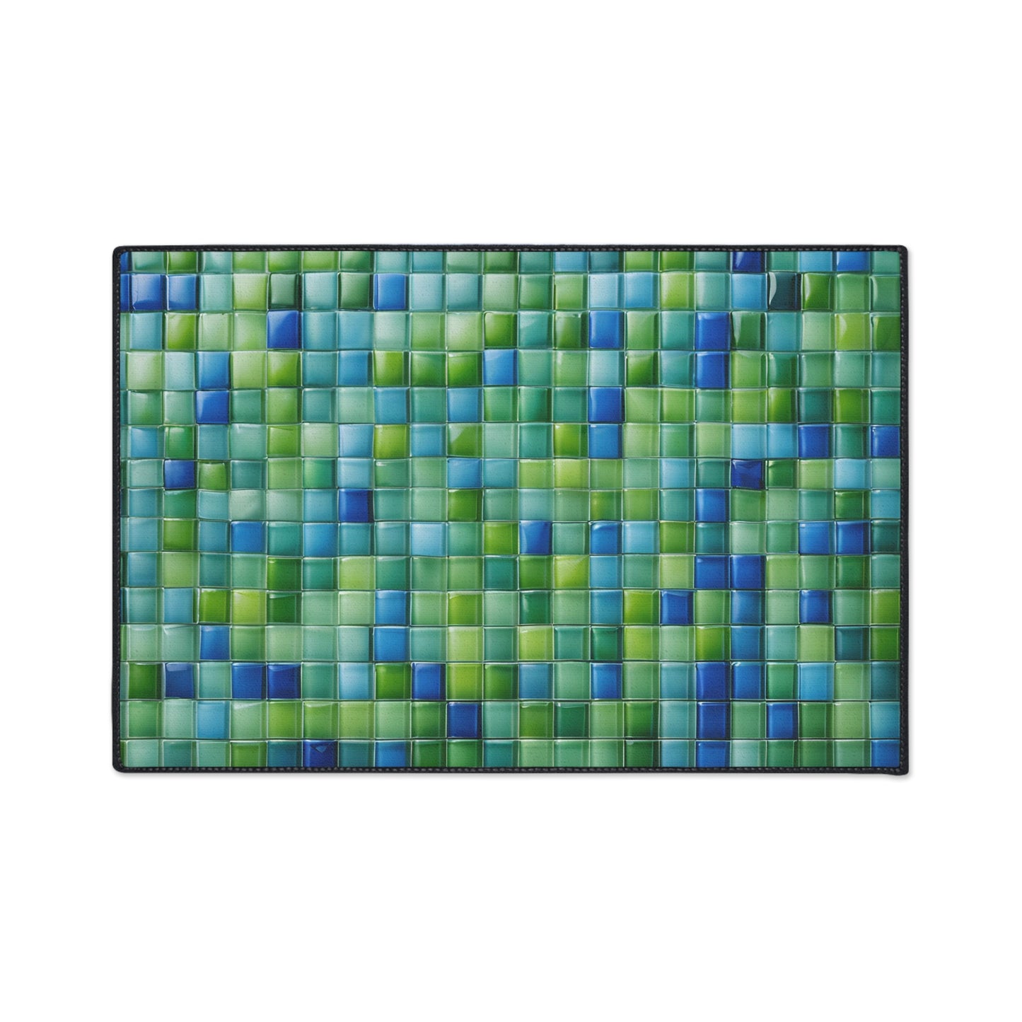 Decorative Heavy Duty Non-Slip Floor Mat Stylish Design Perfect for Entryway Kitchen Décor Garage Rug Coffee Bar Bathroom Floor Door Mat