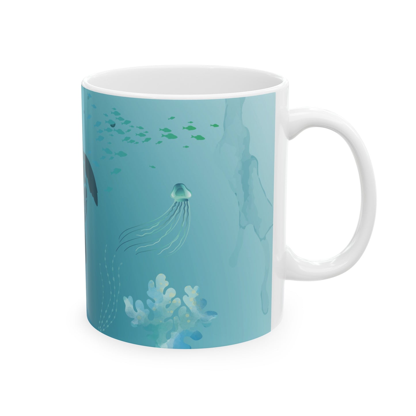 Sea Turtle Mug | Coffee | Tea | Hot Chocolate | Sea Life | Salt Life | Underwater |