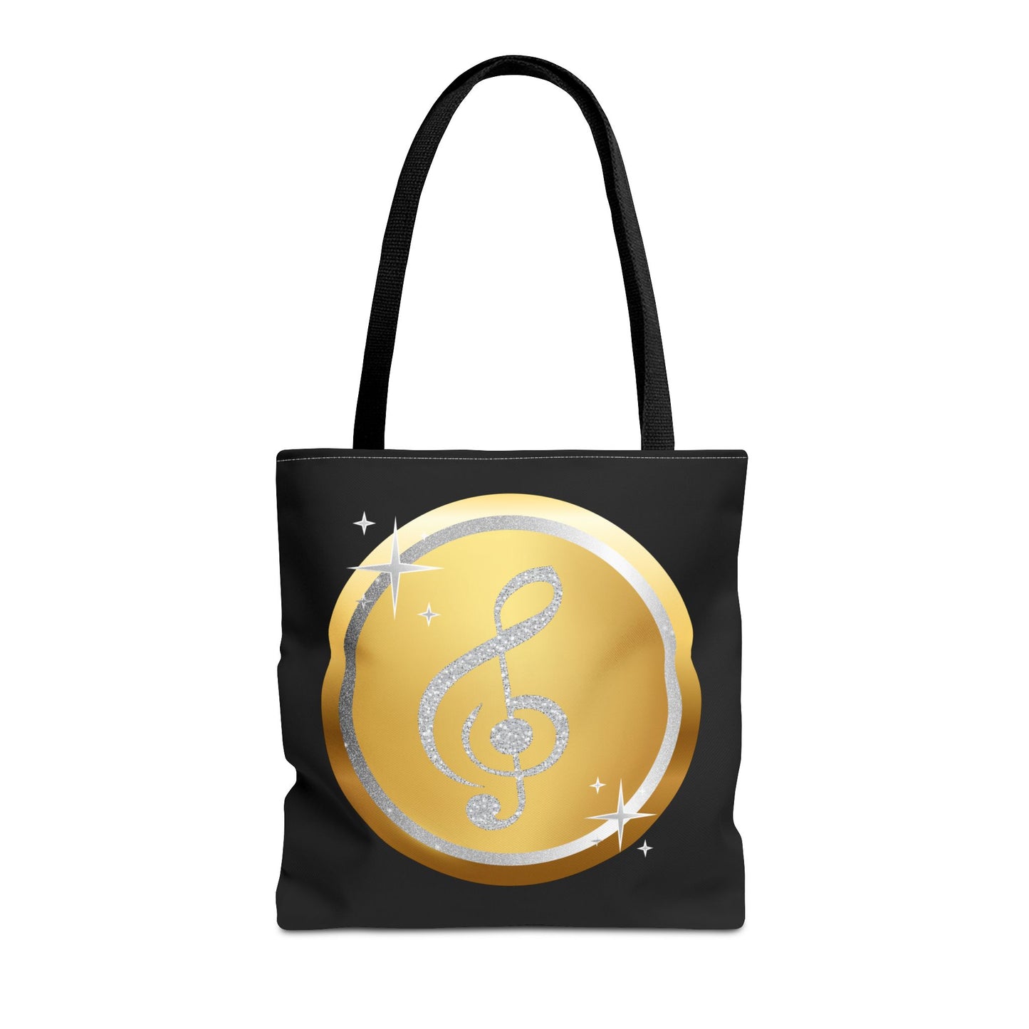 Treble Clef Tote Bag | Carryall | Music Note | Musician Gift | Musical Theme |