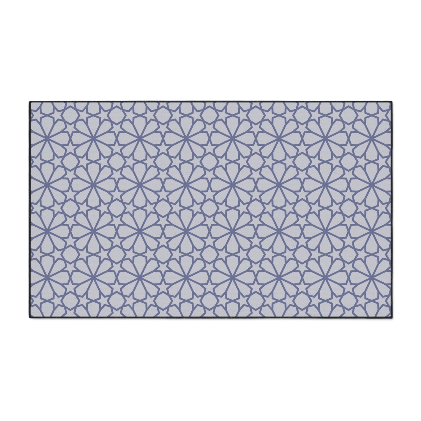 Decorative Heavy Duty Non-Slip Floor Mat Stylish Design Perfect for Entryway Kitchen Décor Grey Floral Geometric Design Rug Bathroom Mat