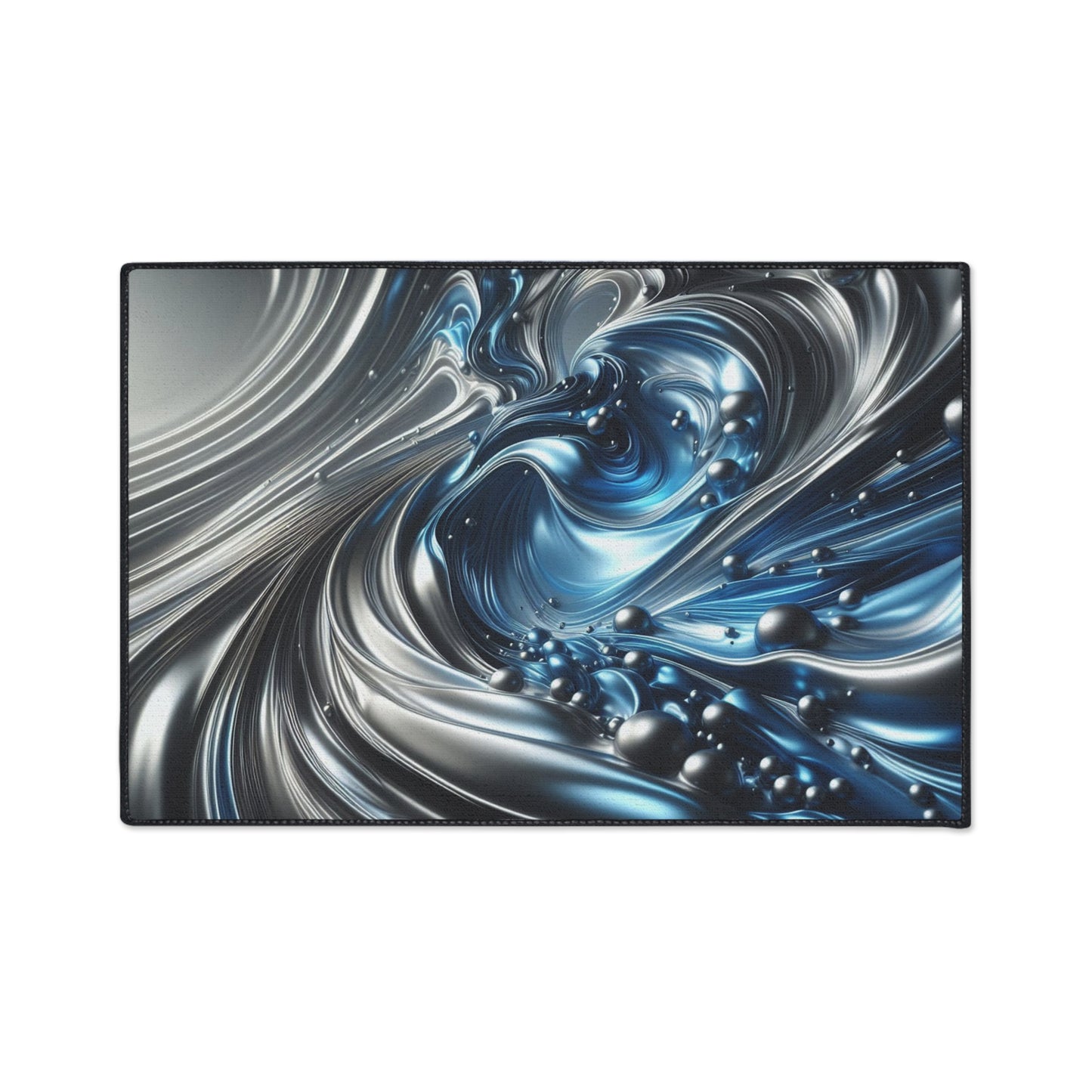 Decorative Heavy Duty Non-Slip Floor Mat Stylish Design Perfect for Entryway Kitchen Décor Garage Rug Coffee Bar Bathroom Floor Door Mat