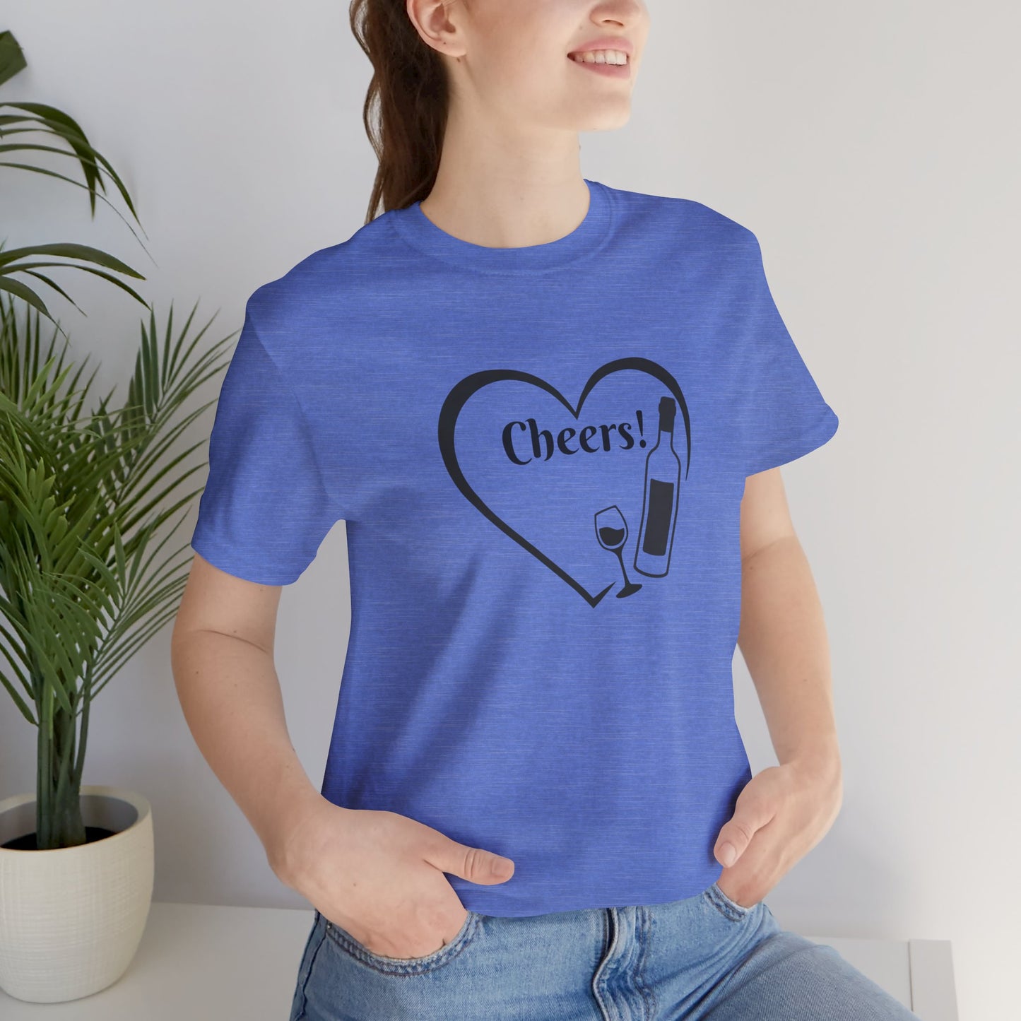 Cheers T-Shirt | Wine Lover | Foodie | Culinary | Unisex