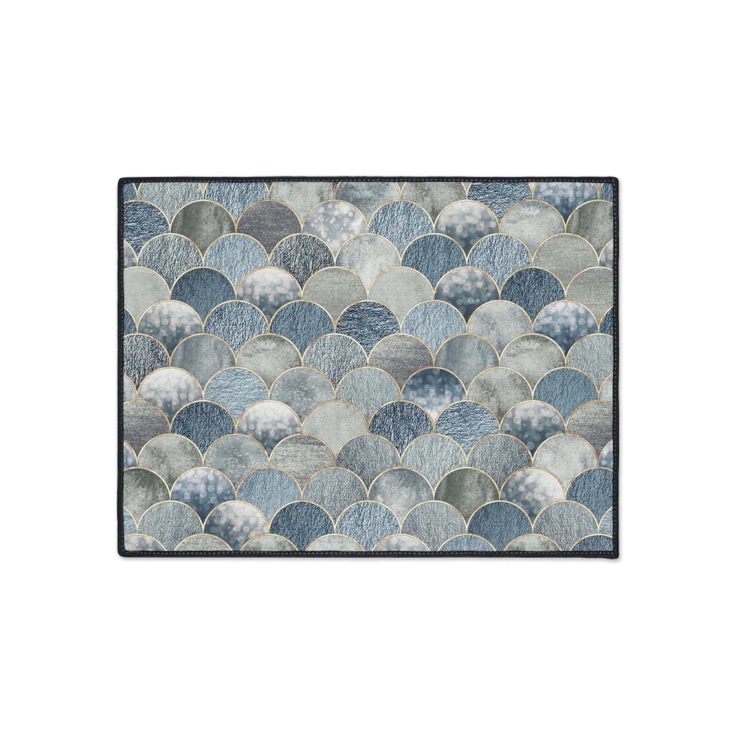 Decorative Heavy Duty Non-Slip Floor Mat Stylish Design Perfect for Entryway Kitchen Décor Garage Rug Coffee Bar Bathroom Floor Door Mat