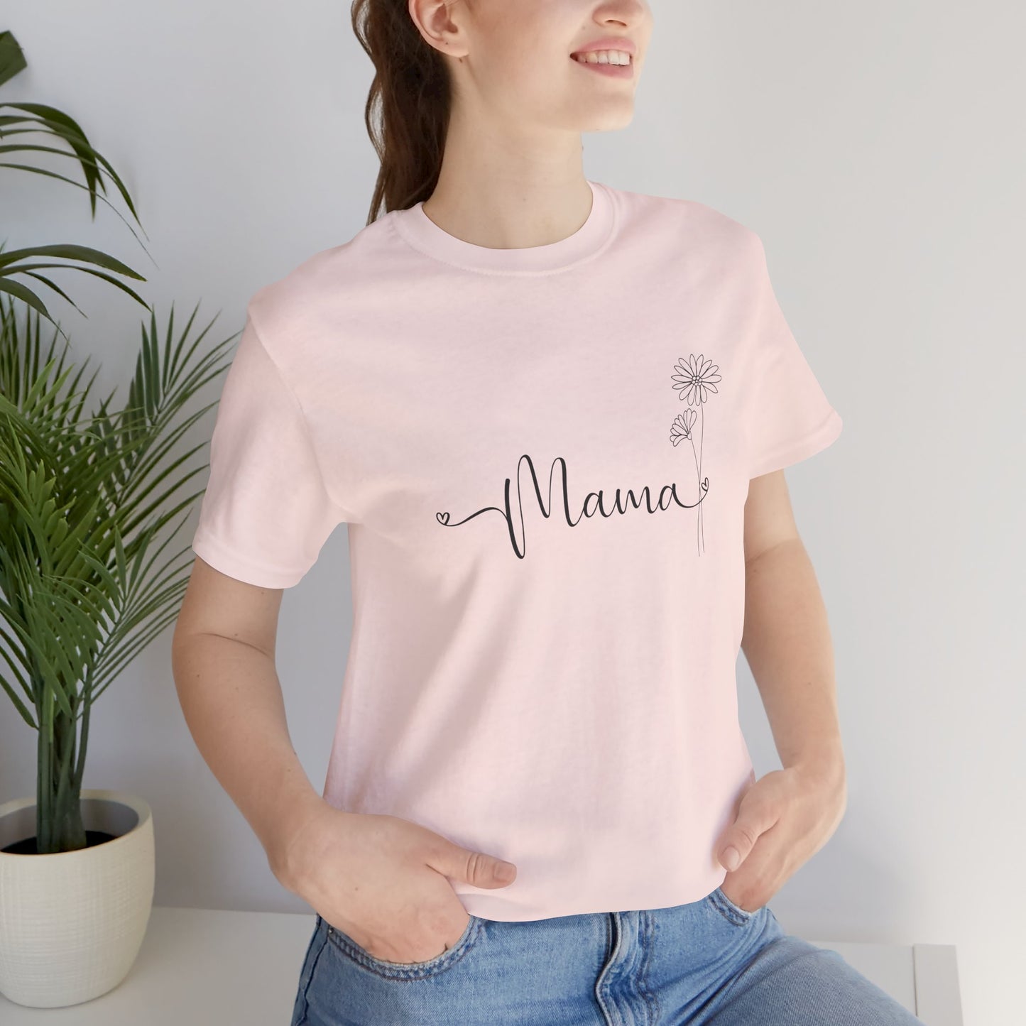 Mama Shirt Mom T-Shirt Cute Mom Shirt New Mom Gift Mommy Top Mother to Be Shirt