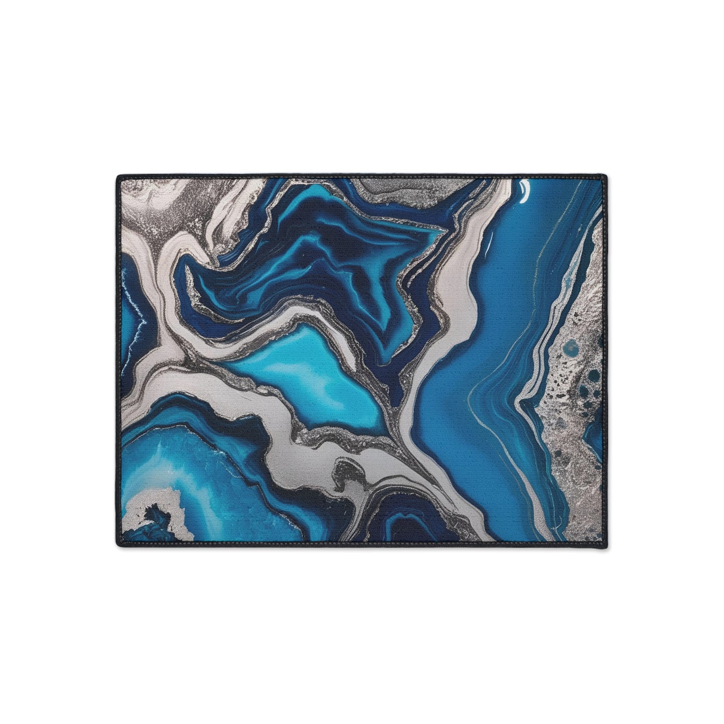 Decorative Heavy Duty Non-Slip Floor Mat Stylish Design Perfect for Entryway Kitchen Décor Garage Rug Coffee Bar Bathroom Floor Door Mat