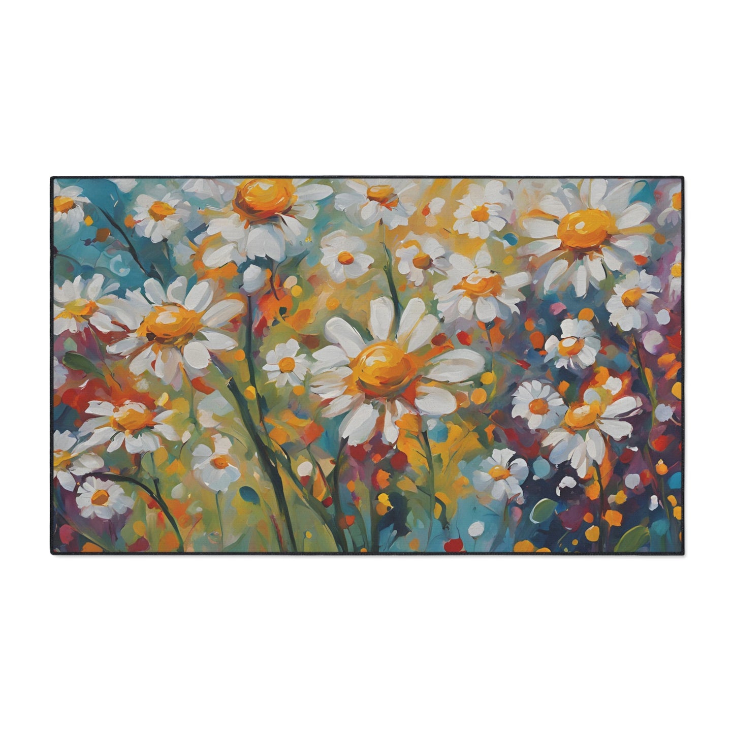 Decorative Heavy Duty Non-Slip Floor Mat Stylish Design Perfect for Entryway Kitchen Décor Garage Rug Coffee Bar Bathroom Floor Door Mat