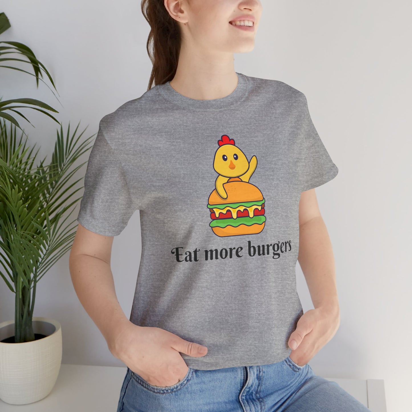 Eat More Burgers T-Shirt | Culinary | Burger Lover | Unisex | Foodie