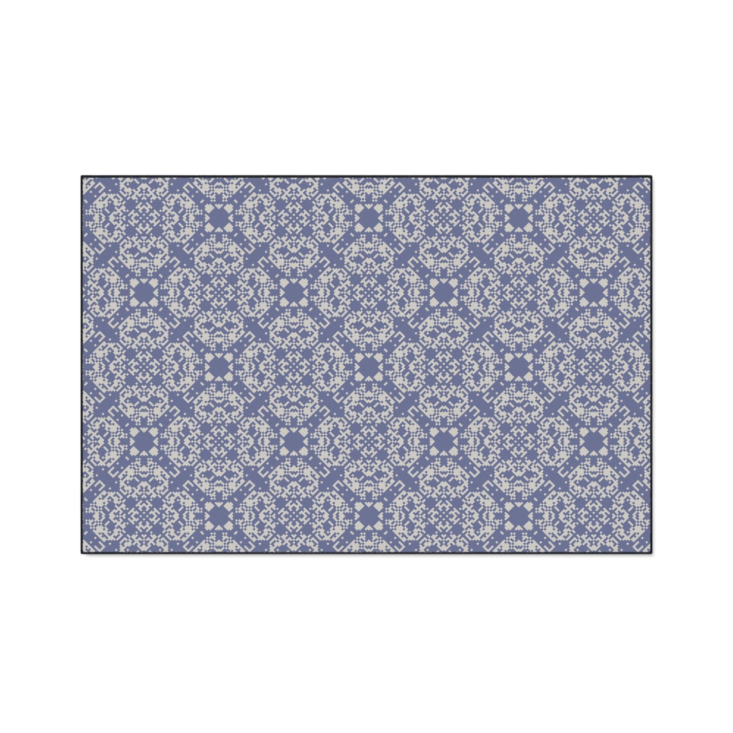 Decorative Heavy Duty Non-Slip Floor Mat Stylish Design Perfect for Entryway Kitchen Décor Grey Geometric Floral Design Rug Bathroom Mat