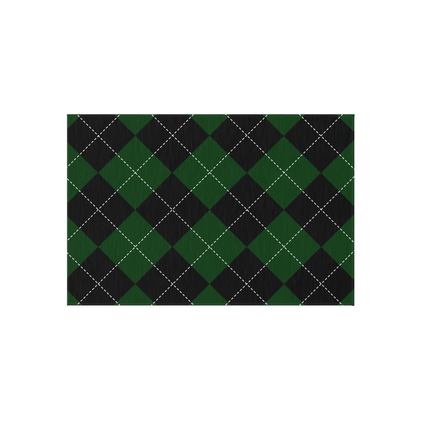 Checker Pattern Chenille Outdoor Rug with No-Skid Backing Cozy Outdoor Carpet Patio Decor Gazebo Rug Pool Area Decor Outdoor Kitchen Carpet