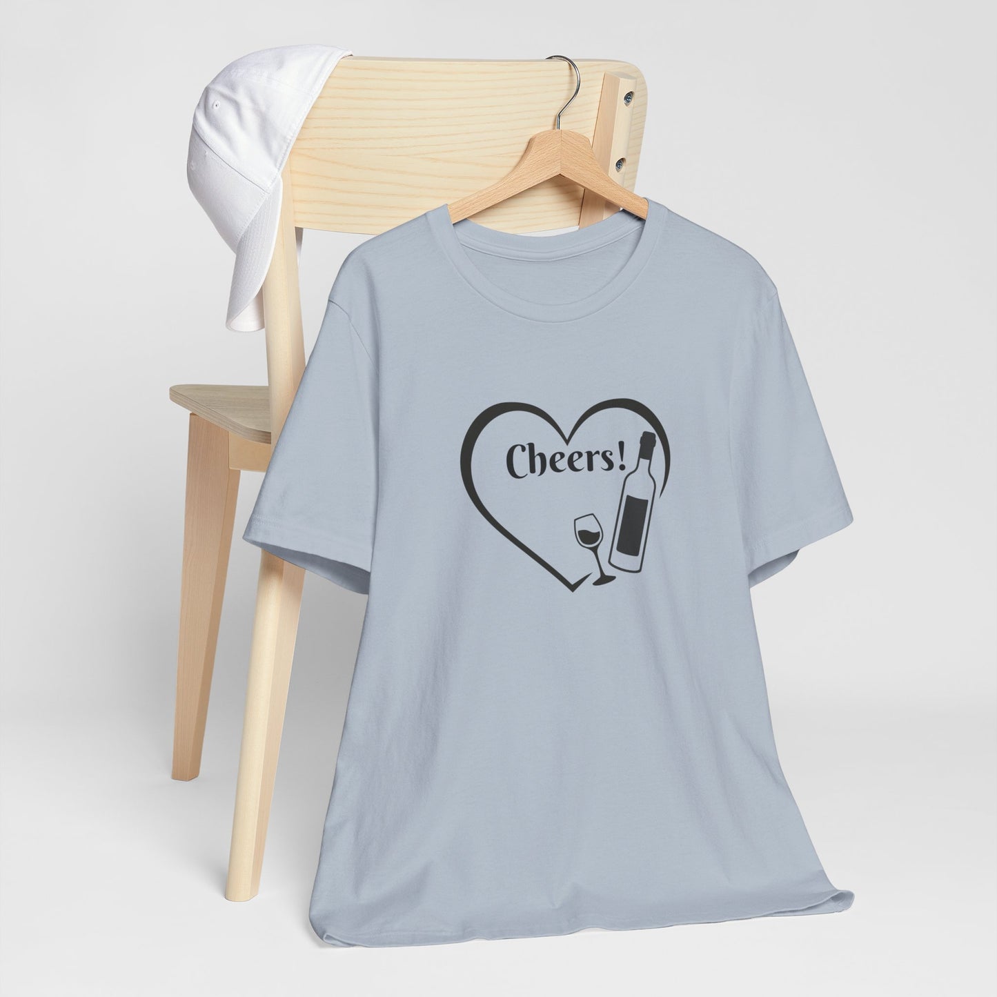 Cheers T-Shirt | Wine Lover | Foodie | Culinary | Unisex