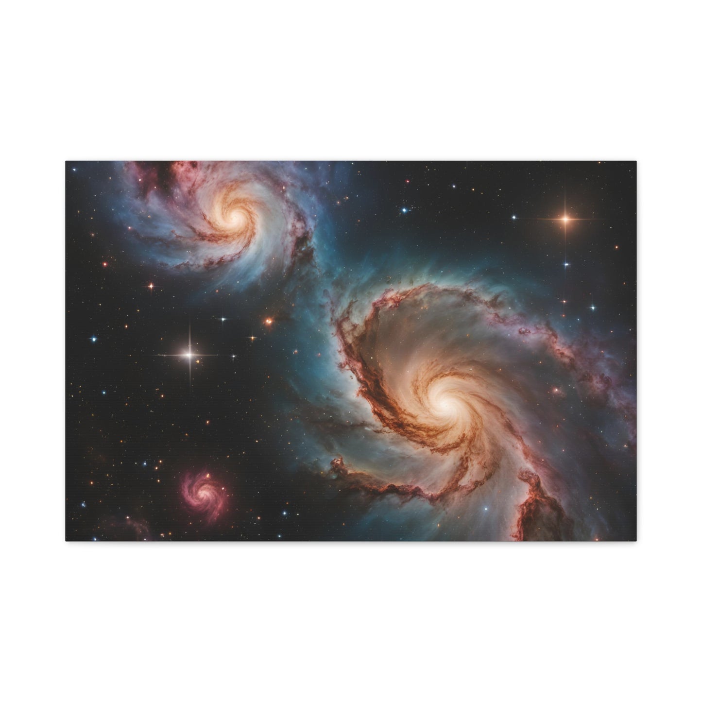 Celestial Print Wall Art | Matte Canvas, Stretched, 1.25" | Outer Space | Night Sky | Starry Night | Sci-fi |