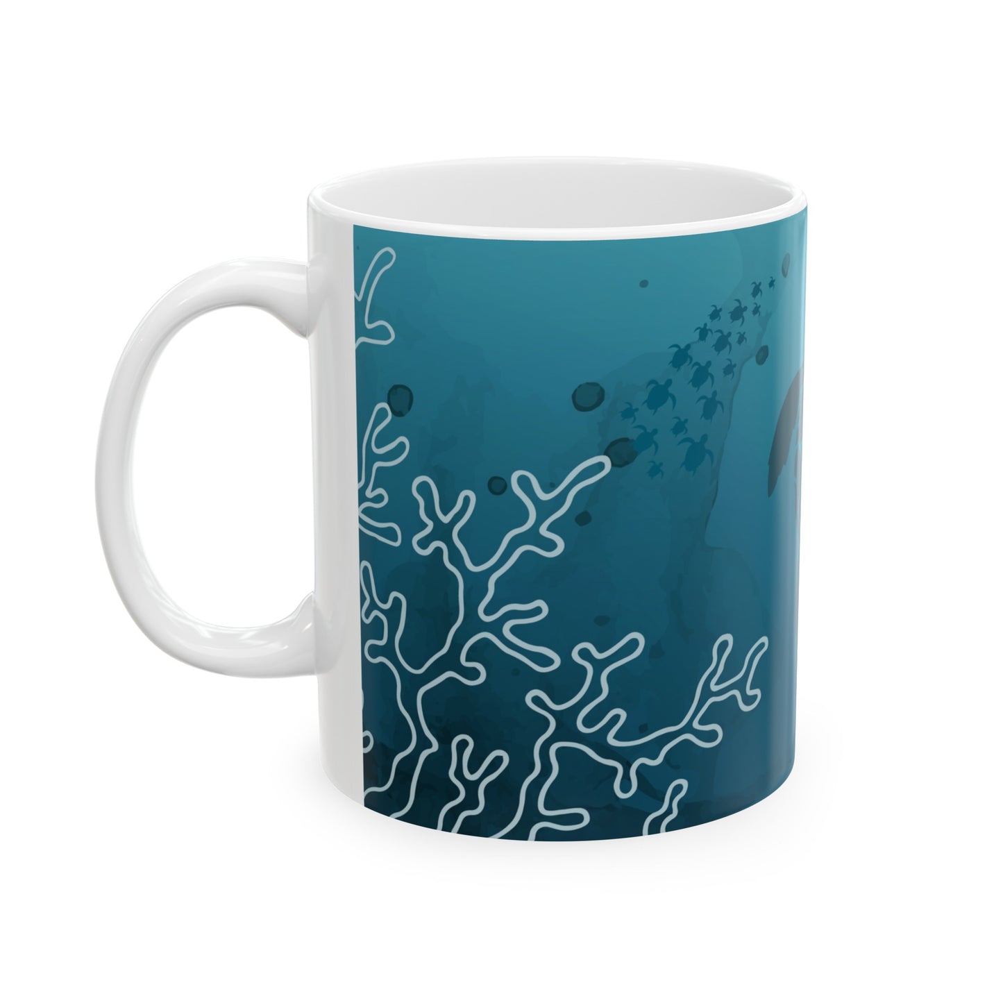 Sea Turtle Mug | Coffee | Tea | Hot Chocolate | Sea Life | Salt Life | Underwater |