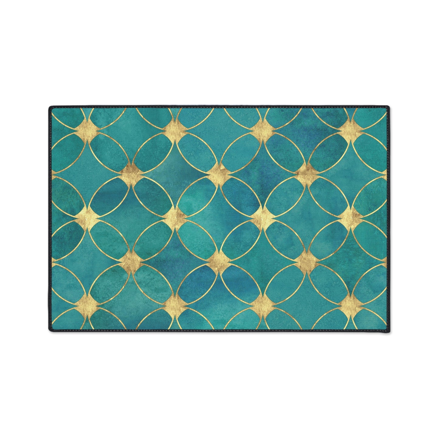 Decorative Heavy Duty Non-Slip Floor Mat Stylish Design Perfect for Entryway Kitchen Décor Garage Rug Coffee Bar Bathroom Floor Door Mat