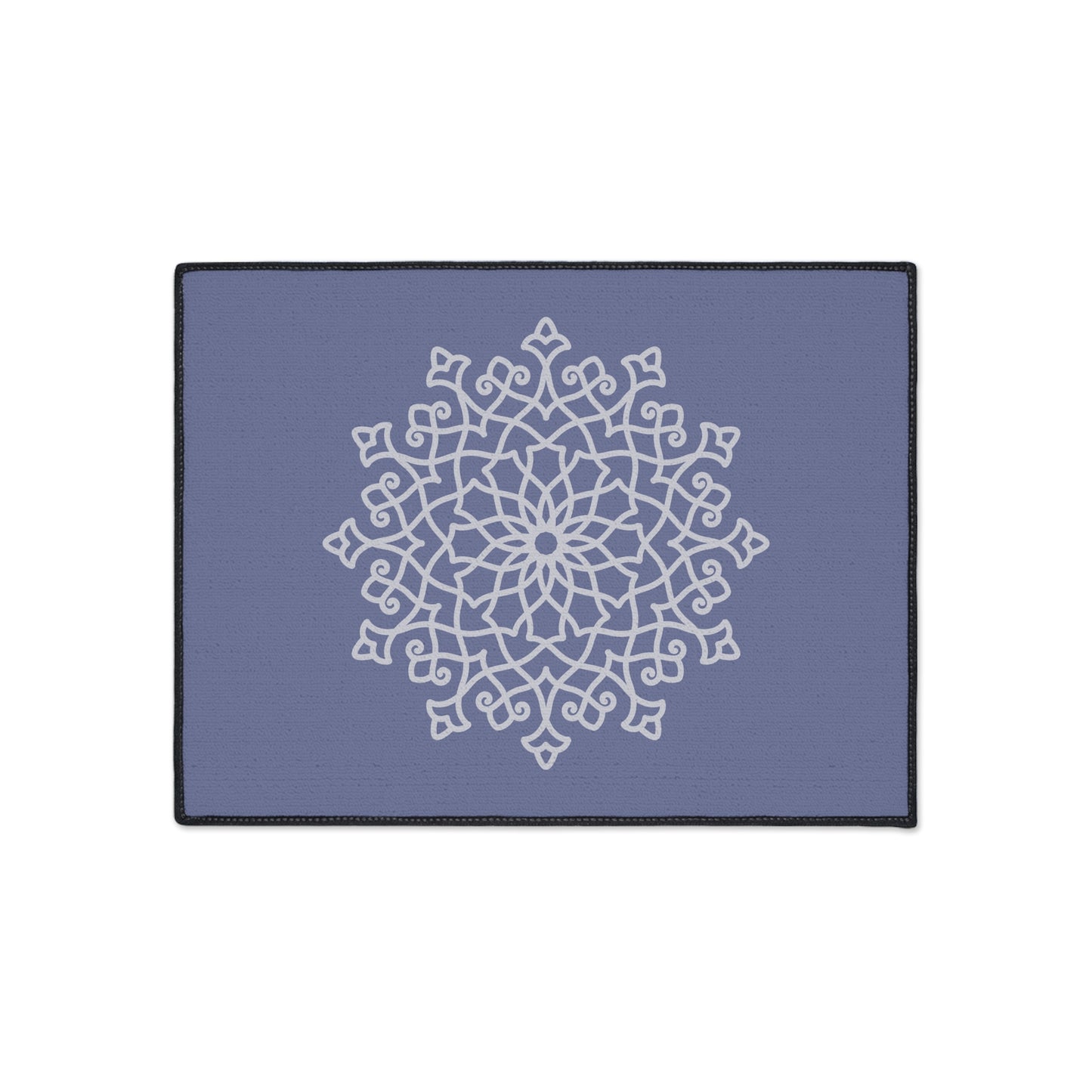 Decorative Heavy Duty Non-Slip Floor Mat Stylish Design Perfect for Entryway Kitchen Décor Grey Floral Geometric Design Rug Bathroom Mat