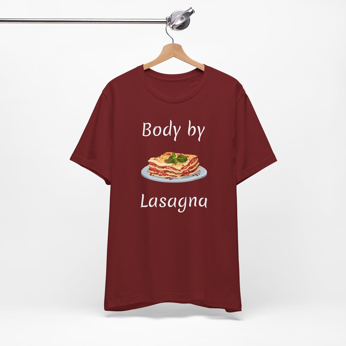 Body by Lasagna T-shirt | Unisex | Funny | Foodie