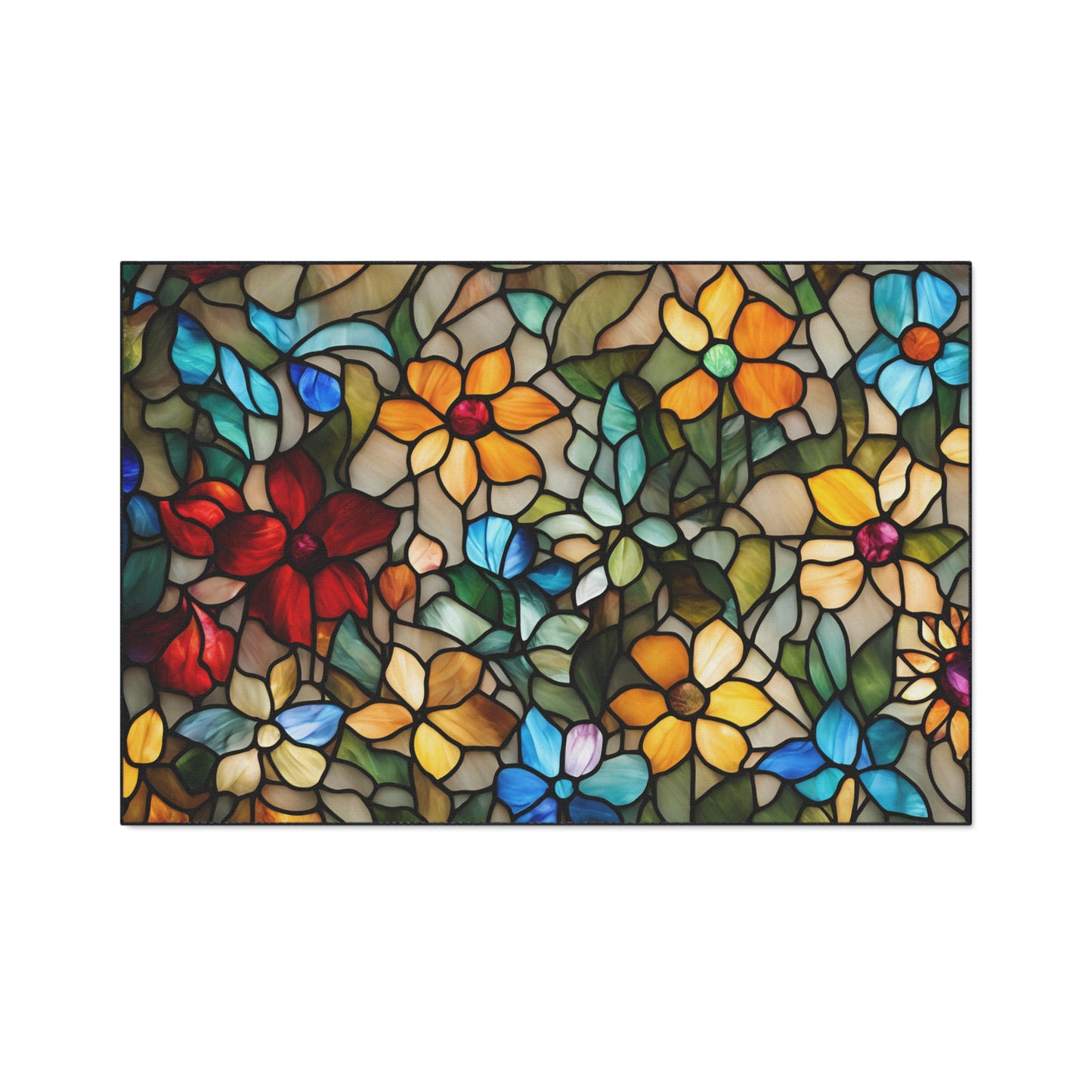 Decorative Heavy Duty Non-Slip Floor Mat Stylish Design Perfect for Entryway Kitchen Décor Garage Rug Coffee Bar Bathroom Floor Door Mat