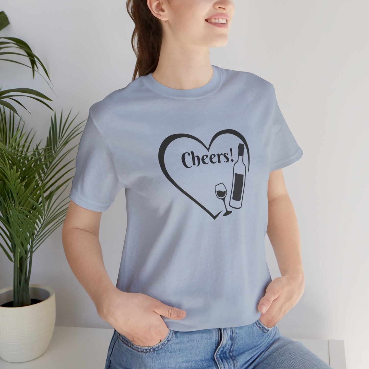 Cheers T-Shirt | Wine Lover | Foodie | Culinary | Unisex