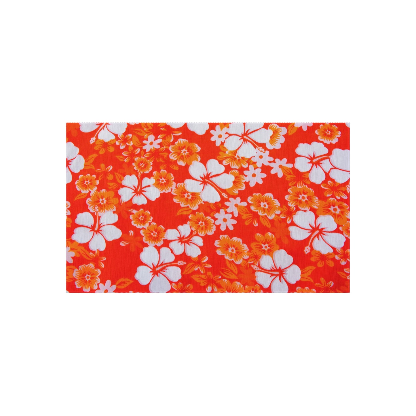 Tropical Chenille Outdoor Rug with No-Skid Backing Cozy Outdoor Carpet Patio Decor Hawaiian Floral Beachy Gazebo Rug Pool Area Decor