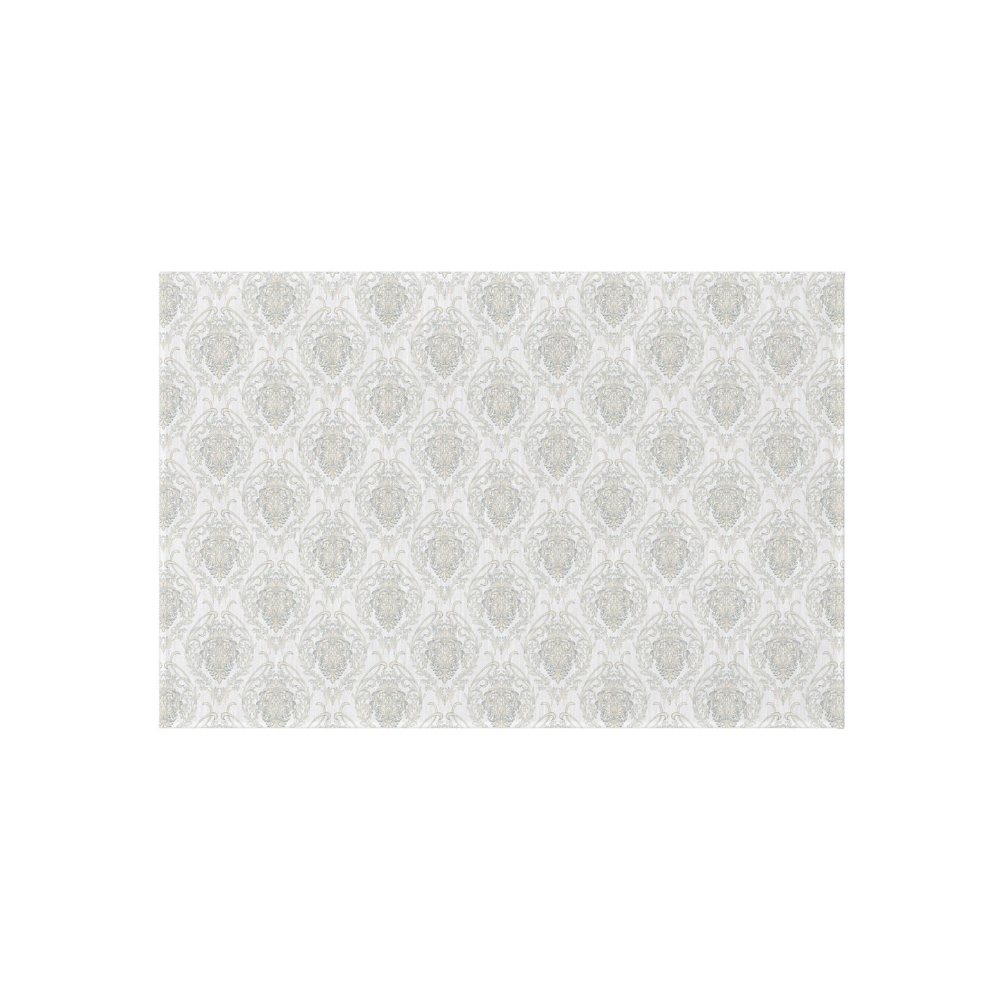 Chenille Print Pattern Outdoor Rug with No-Skid Backing Cozy Outdoor Carpet Patio Decor Gazebo Rug Pool Area Decor Outdoor Kitchen Carpet