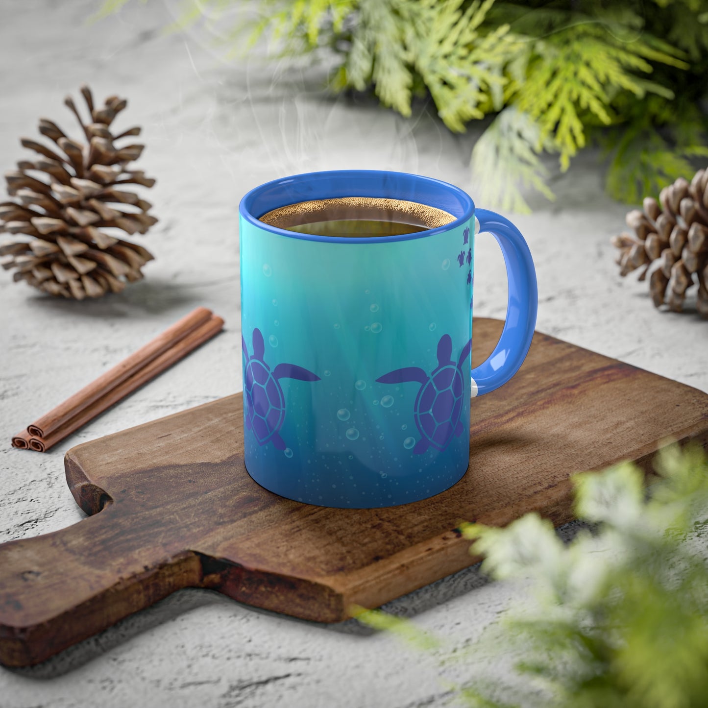 Sea Turtle Mug | Oceanic | Salt Life | Beach | Fish | Turtle Lover Gift |