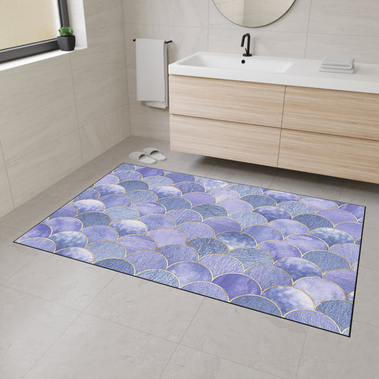 Decorative Heavy Duty Non-Slip Floor Mat Stylish Design Perfect for Entryway Kitchen Décor Garage Rug Tropical Bathroom Floor Door Mat