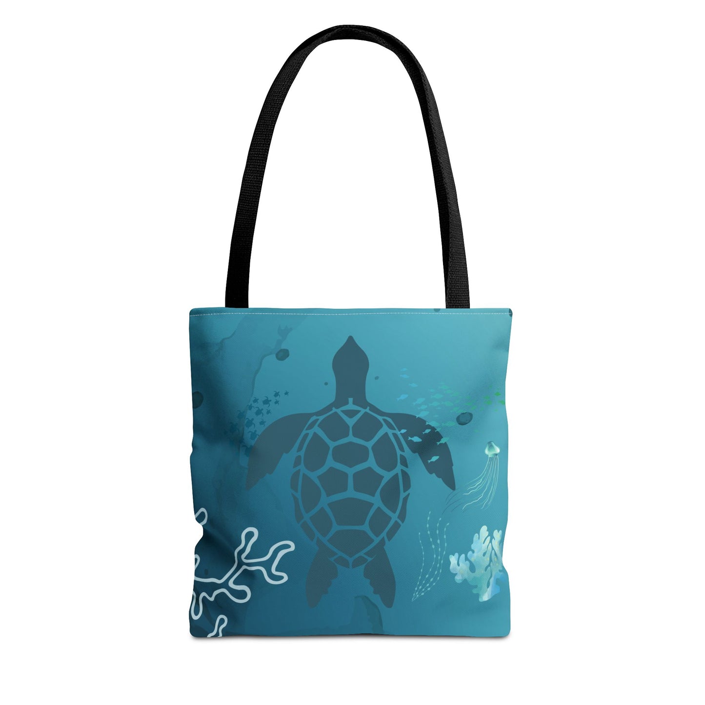 Sea Turtle Tote Bag | Carryall | Grocery Bag | Shopping Bag | Oceanic | Aquatic | Underwater |