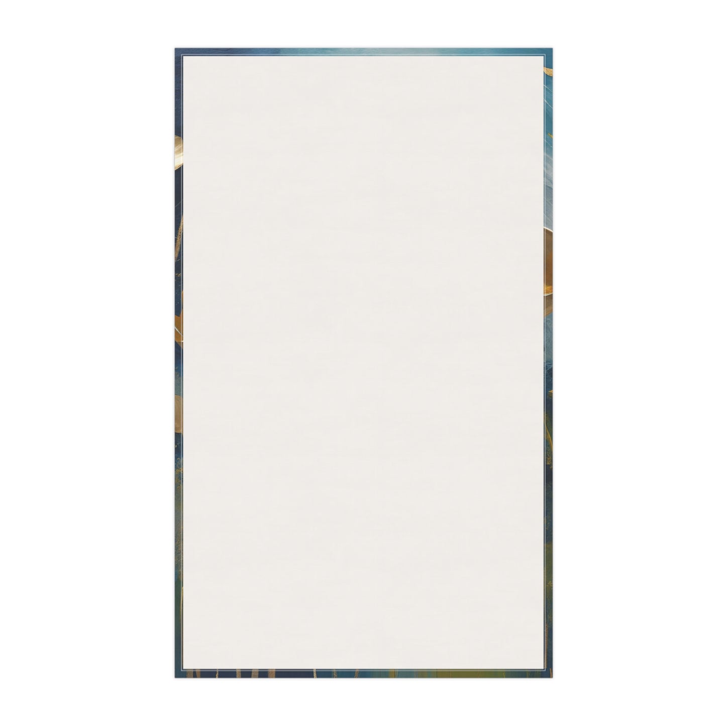 Floral Kitchen Tea Towel Pastel Dish Towel Durable Hand Towel Gift for Flower Lover Whimsical Home Decor Decorative Kitchen Cotton Twill