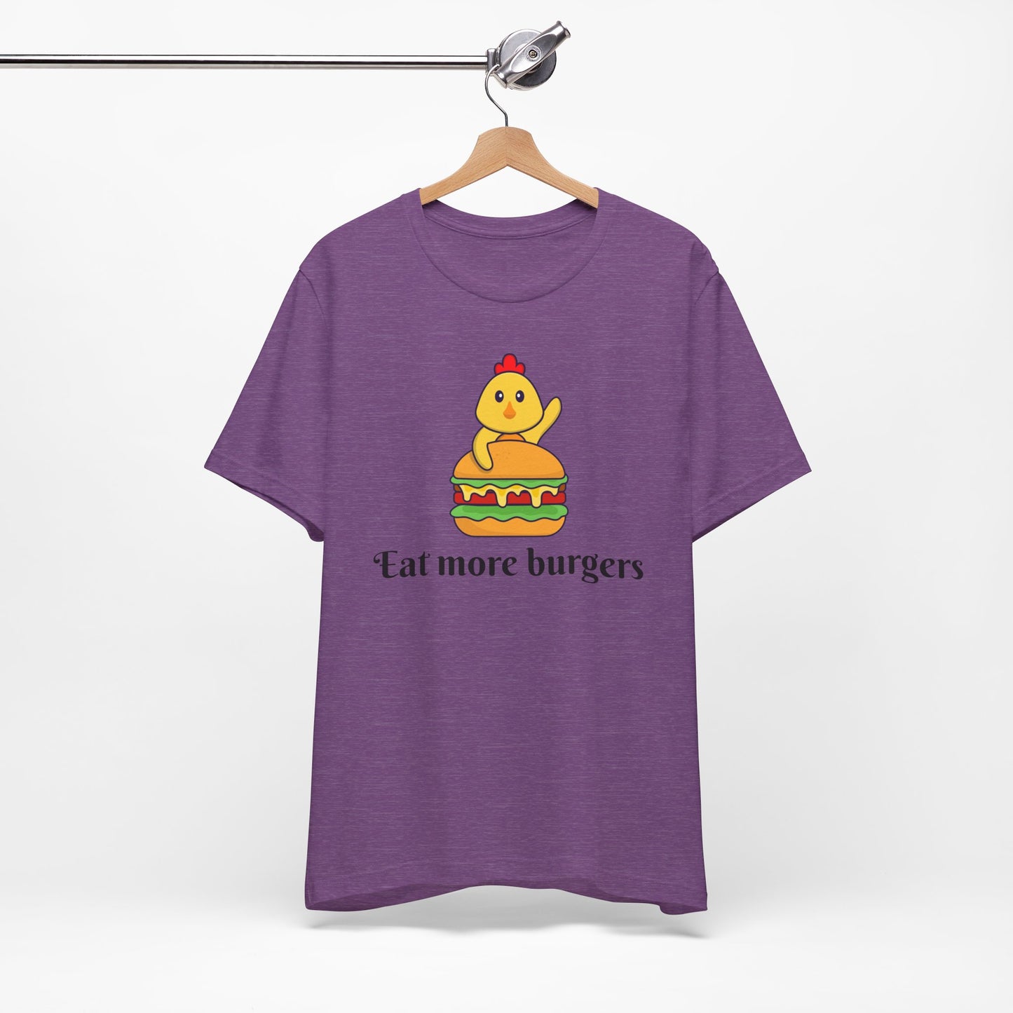 Eat More Burgers T-Shirt | Culinary | Burger Lover | Unisex | Foodie