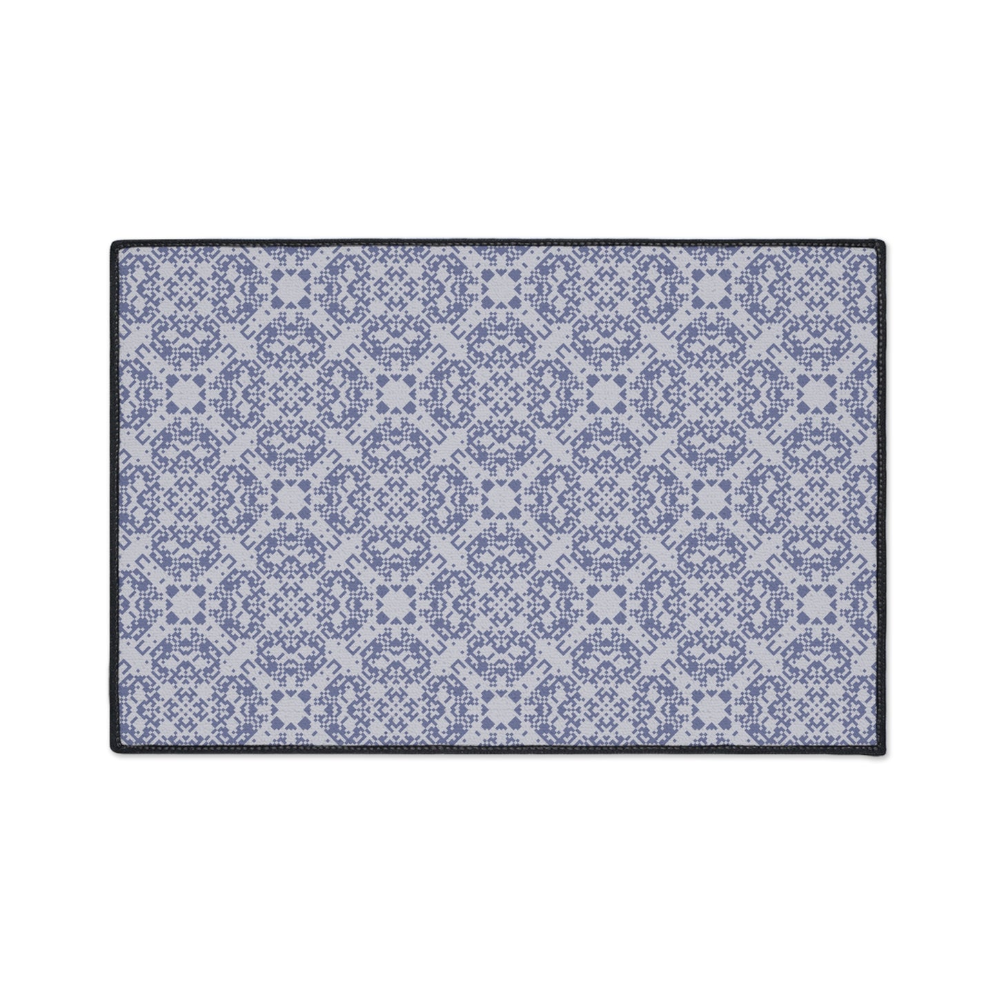 Decorative Heavy Duty Non-Slip Floor Mat Stylish Design Perfect for Entryway Kitchen Grey Geometric Floral Design Rug Bathroom Mat
