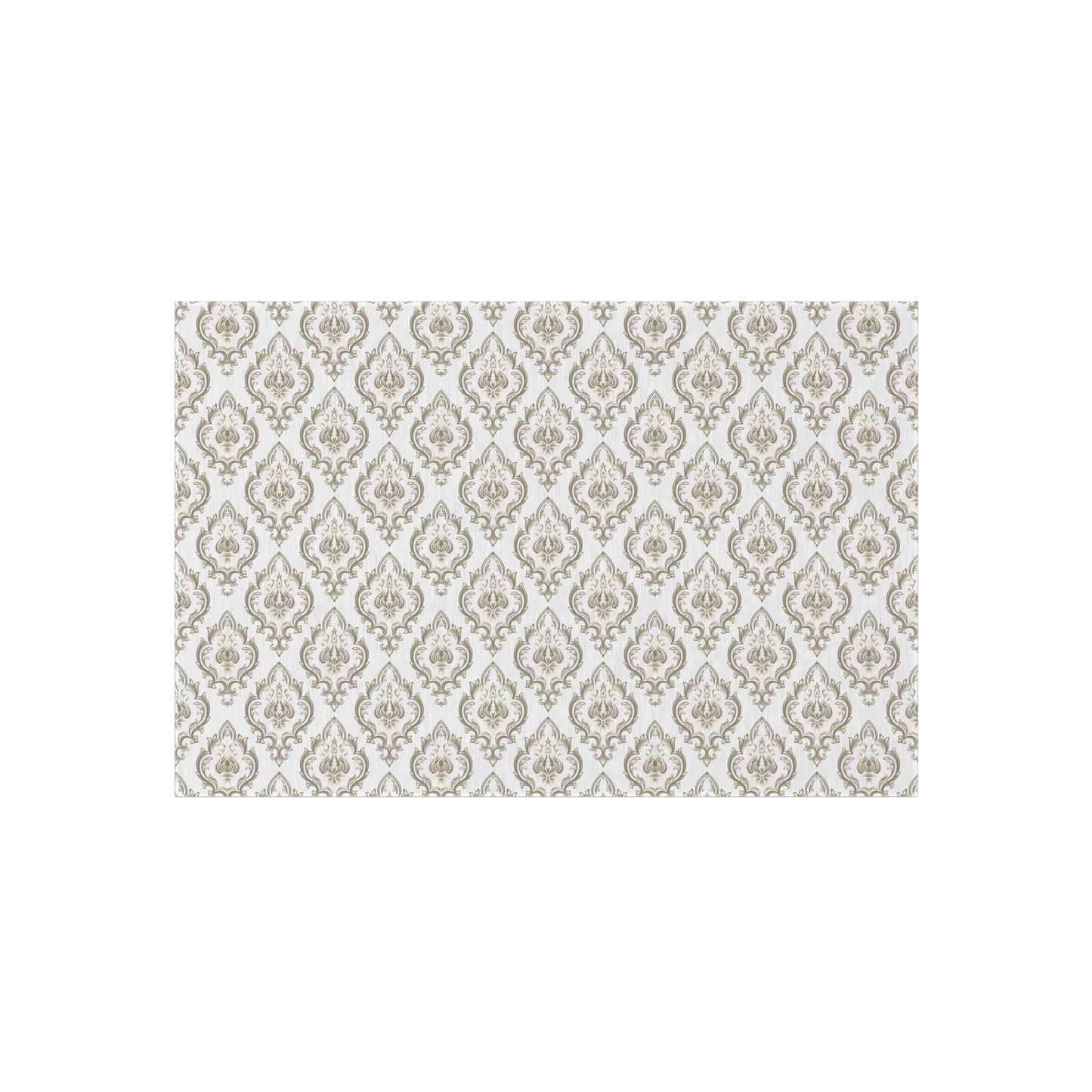 Chenille Print Pattern Outdoor Rug with No-Skid Backing Cozy Outdoor Carpet Patio Decor Gazebo Rug Pool Area Decor Outdoor Kitchen Carpet