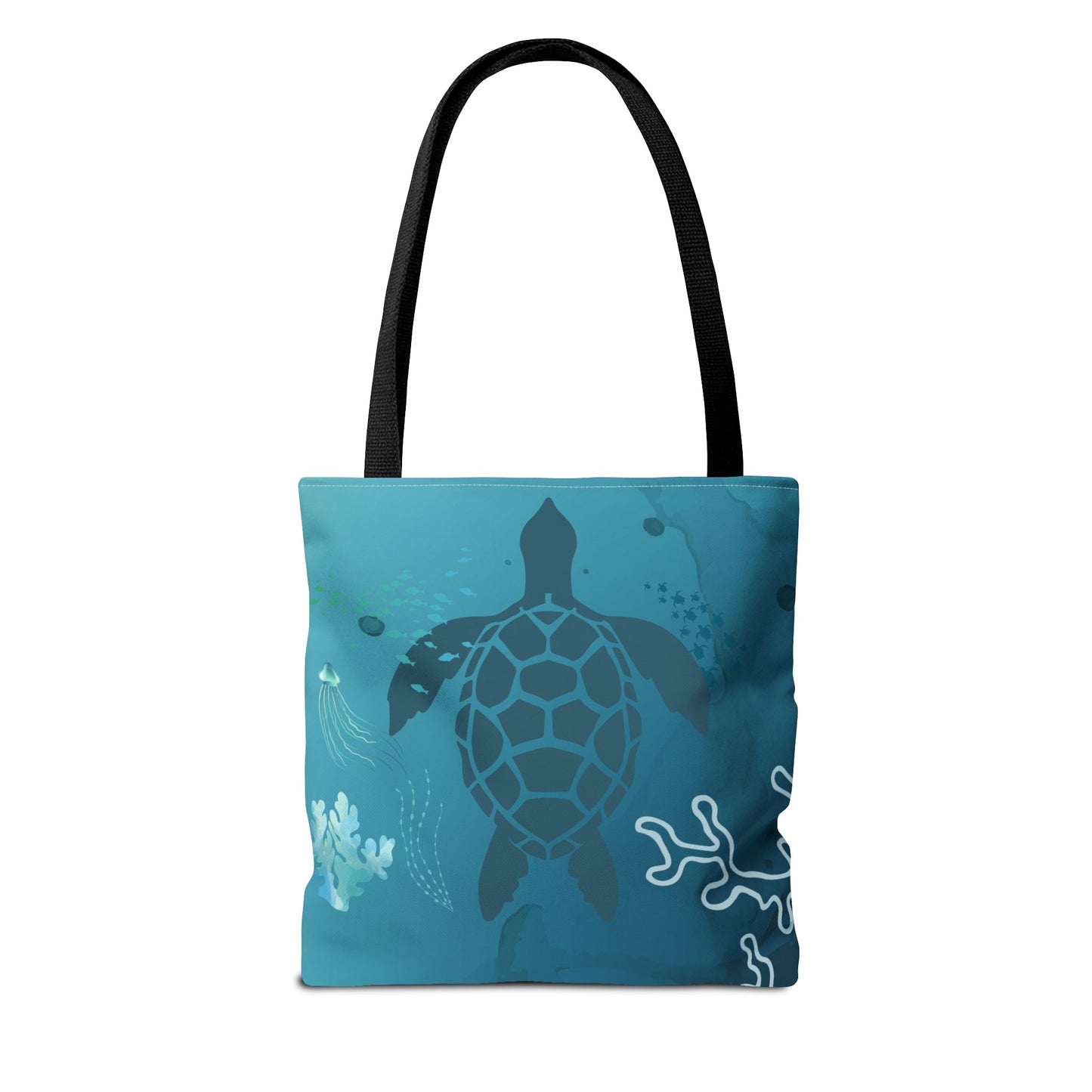 Sea Turtle Tote Bag | Carryall | Grocery Bag | Shopping Bag | Oceanic | Aquatic | Underwater |