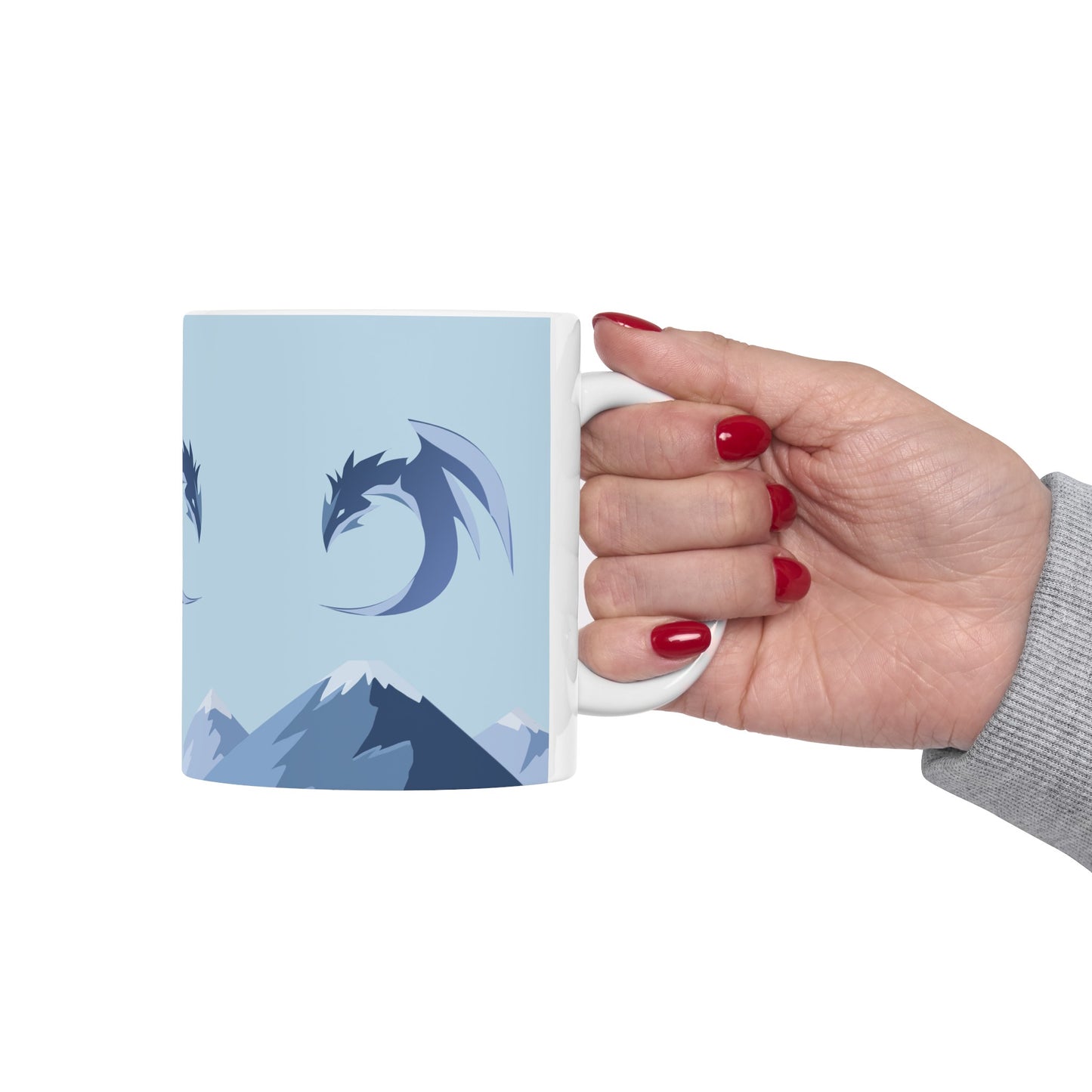 Dragon Mug | Coffee | Tea | Hot Chocolate | Mountains |