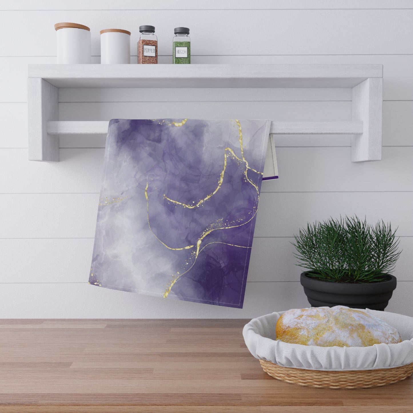 Floral Pastel Kitchen Tea Towel Durable Hand Towel Flower Lover Whimsical Home Decor Decorative Kitchen Cotton Twill Valentine