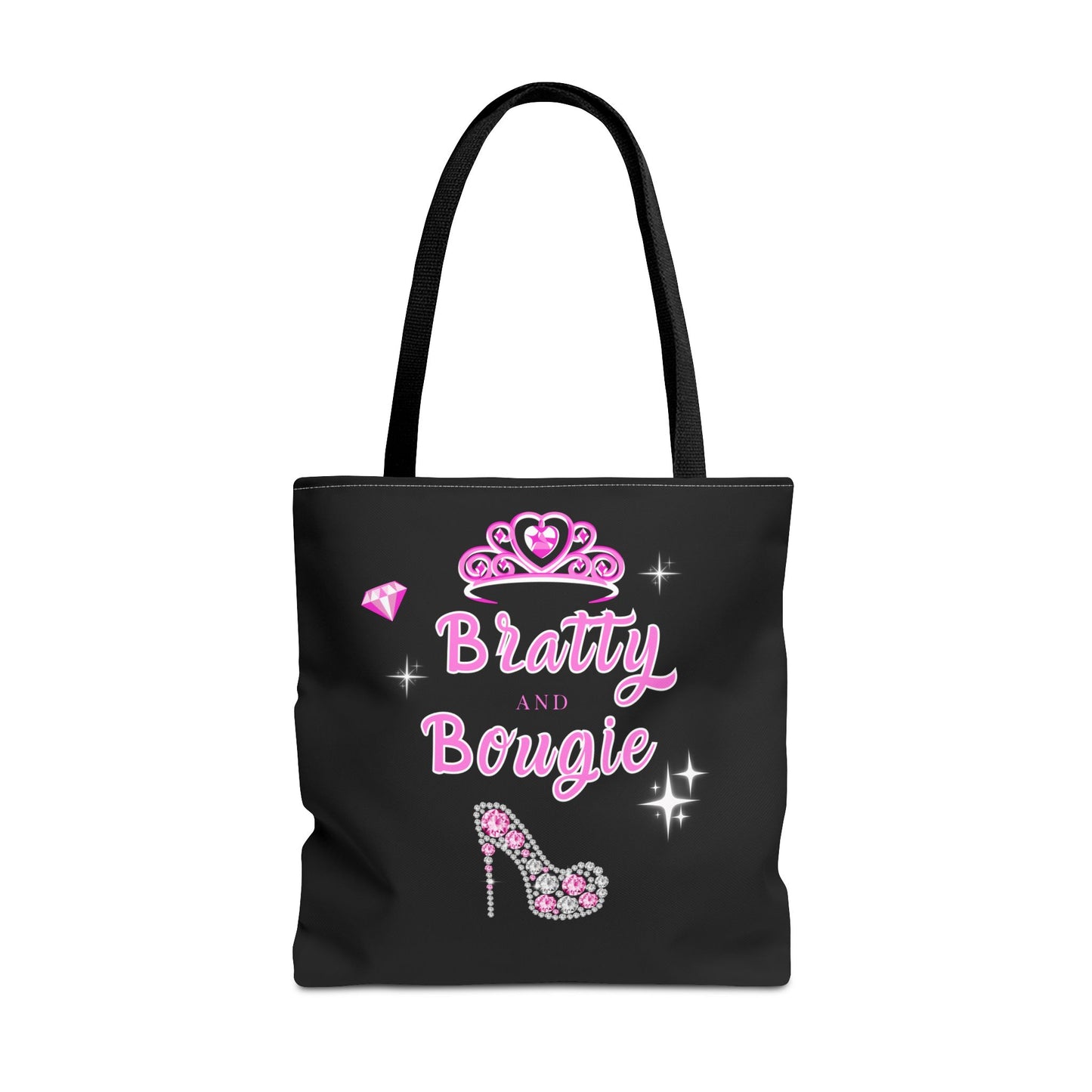 Bratty & Bougie Tote Bag | Carryall | Brat | Empowerment | Women |